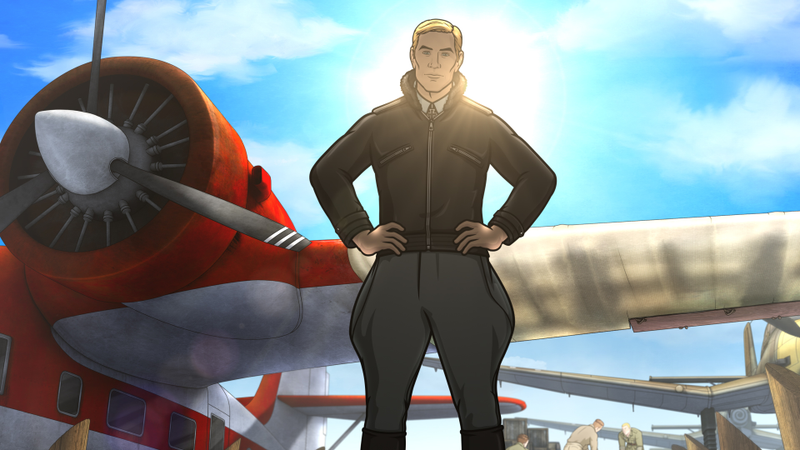 Illustration for article titled Archer keeps an eye out for an old rival